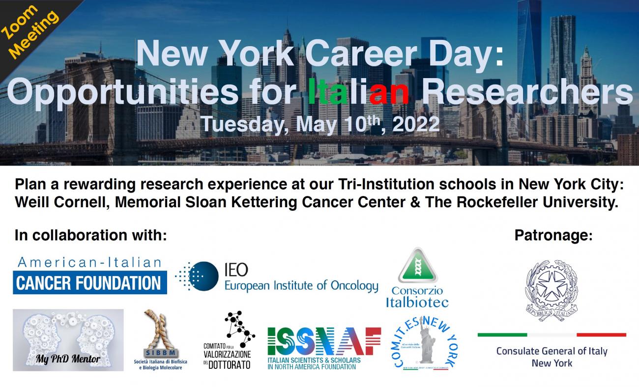 NY Career Day for Italian Researchers