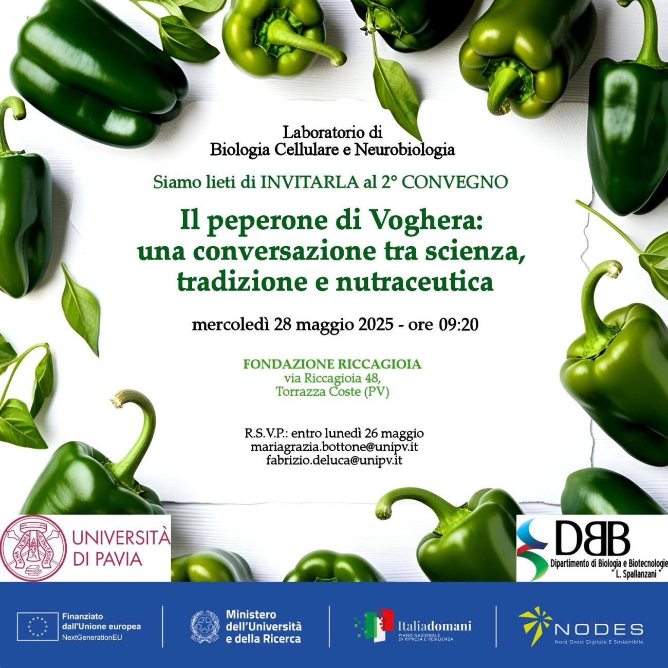 Convegno Il peperone di Voghera - 28Maggio2025